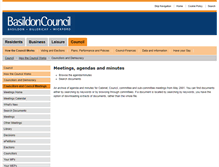 Tablet Screenshot of basildonmeetings.info